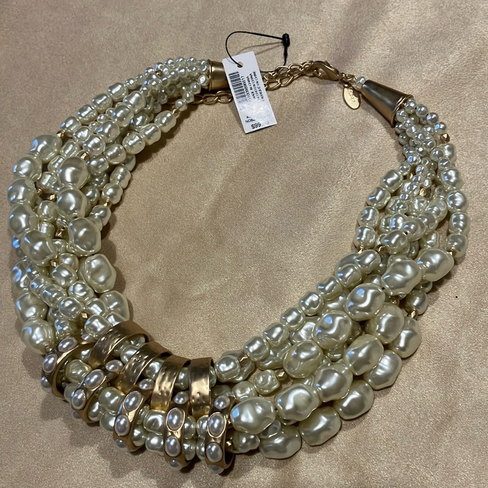 Beautiful statement piece necklace by Chicos $99 retail value